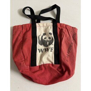 Vintage WWF WORLD WILDLIFE FUND Tote Bag